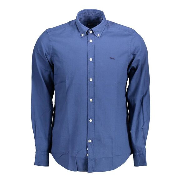 Harmont Blaine Shirts Harmont Blaine Contrasting Logo Buttondown